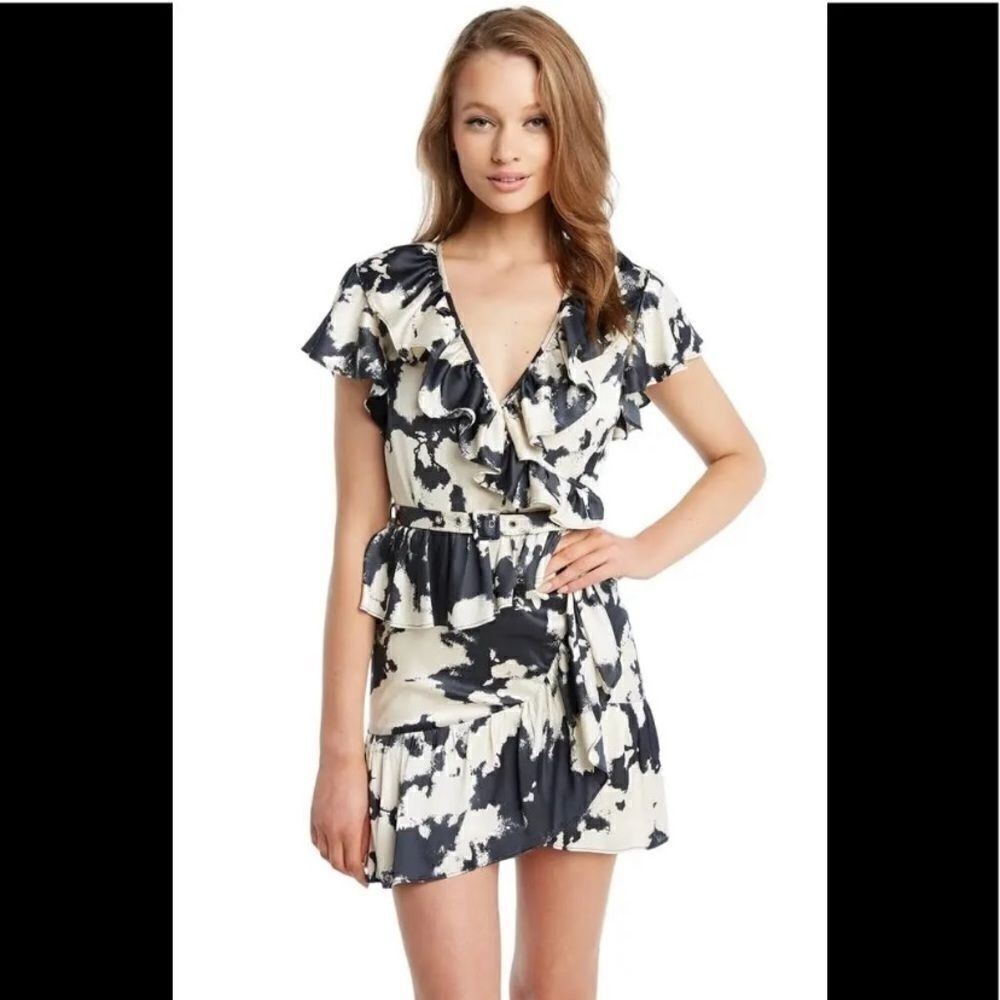Bardot Ruffle Dress